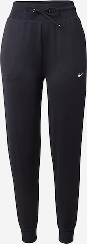 NIKE - Tapered Pantalón deportivo 'One' en negro: frente