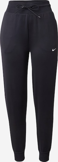 Pantaloni sport 'One' NIKE pe negru / alb, Vizualizare produs