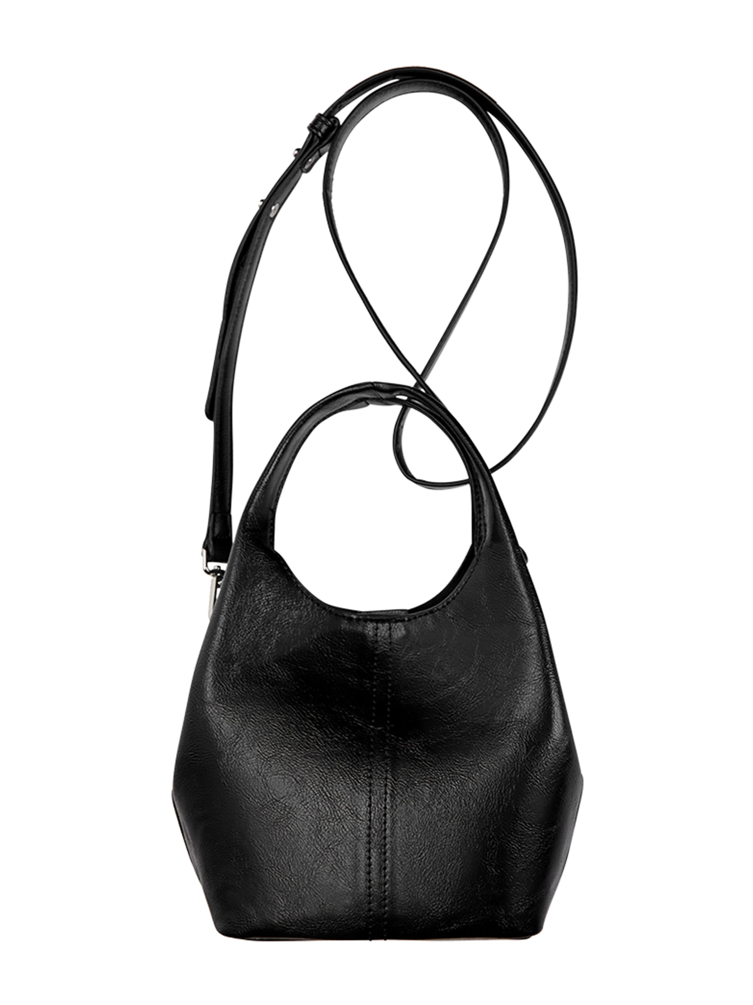 Pull&Bear Handtas in Zwart: voorkant