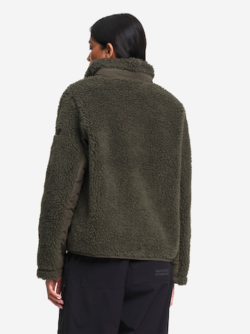 AIGLE Fleece jas in Groen: terug