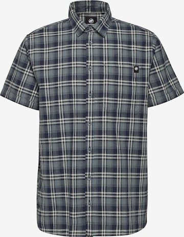 MAMMUT Regular Fit Funktionshemd 'TROVAT SUMMER' in Blau: Vorderseite