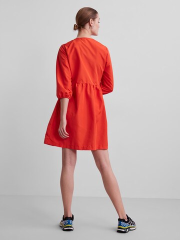 PIECES Dress 'Jylla' in Orange