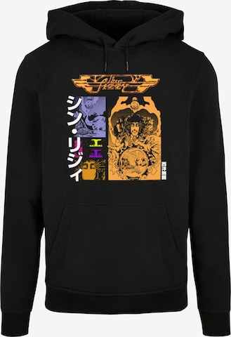 Merchcode Sweatshirt 'Thin Lizzy - Vagabonds Japan' in Zwart: voorkant