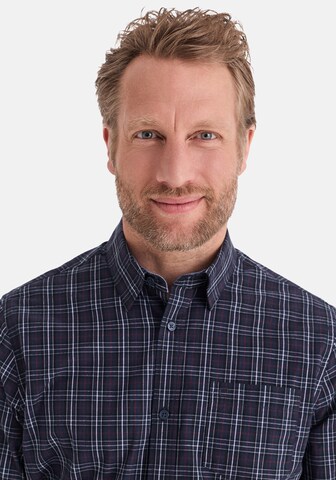 Stooker Men Regular fit Button Up Shirt 'HUGH' in Blue