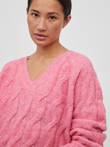 VILA Pullover 'Cabrina' in Pink