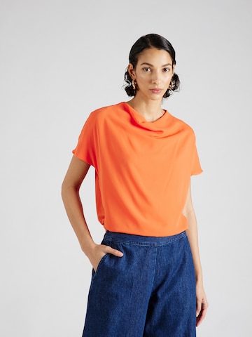 COMMA Blouse in Oranje: voorkant