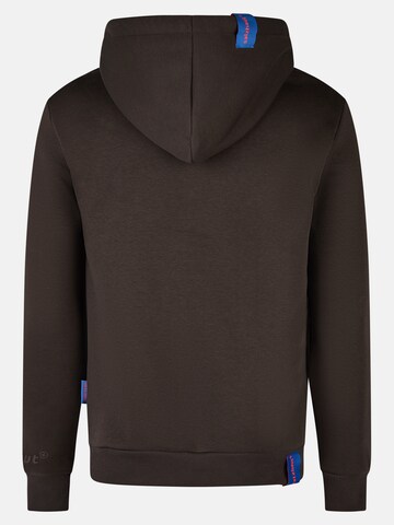 salzhaut Sweatshirt 'Bodden' in Braun: Rückseite