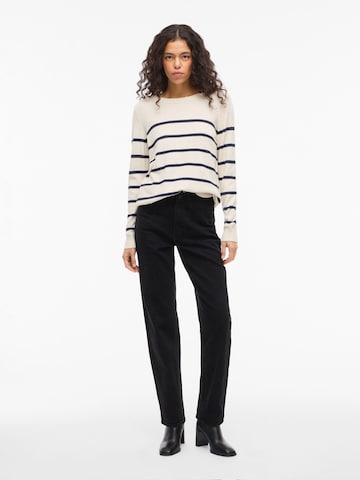 VILA Pulover 'VIRIL' | bela barva