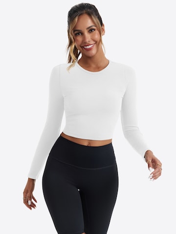 T-shirt Imily Bela en blanc : devant