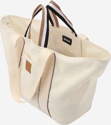 BOSS Black - Shopper 'Deva' en blanco