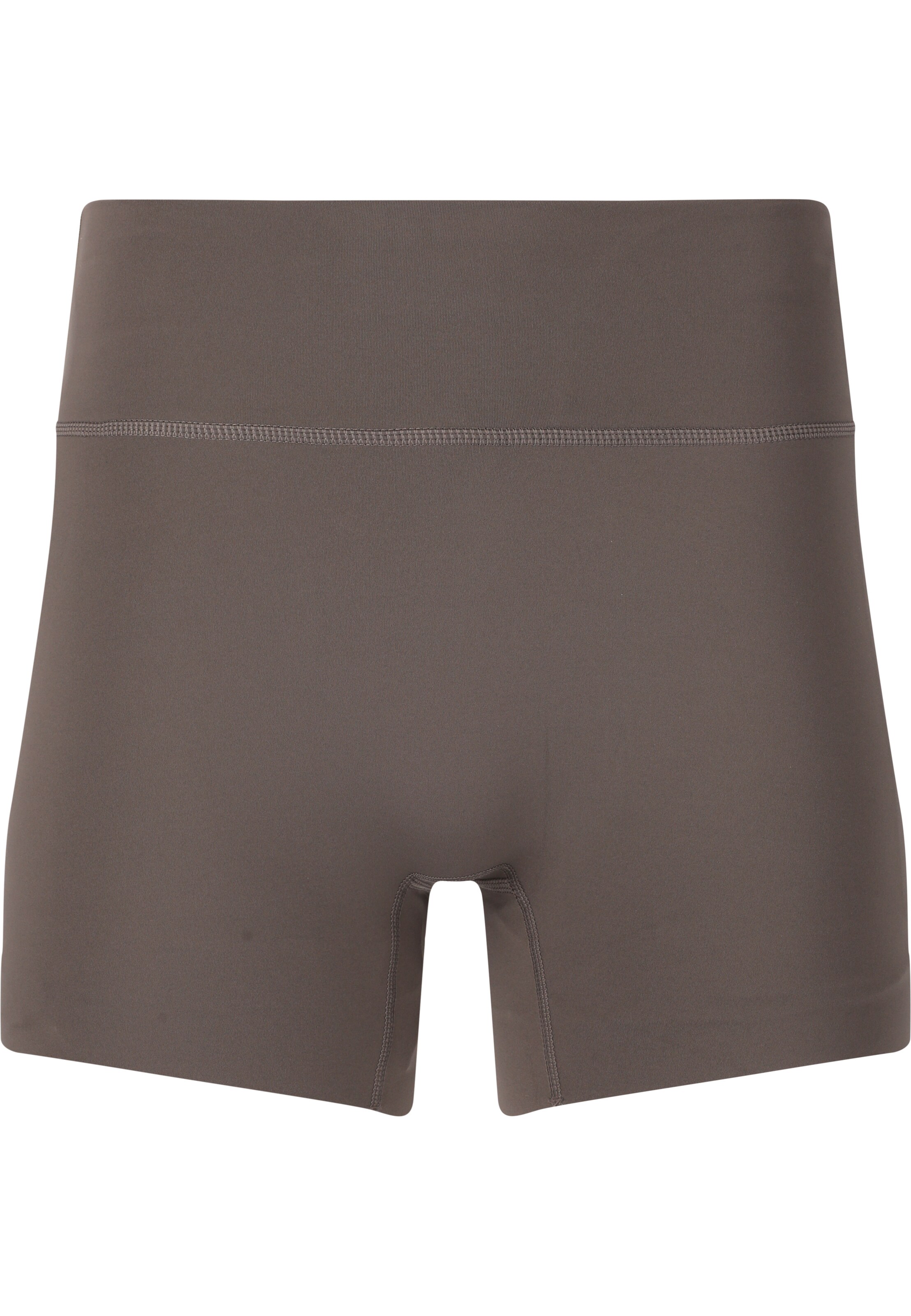 Athlecia Slimfit Tights Luxe in Braun: Vorderseite