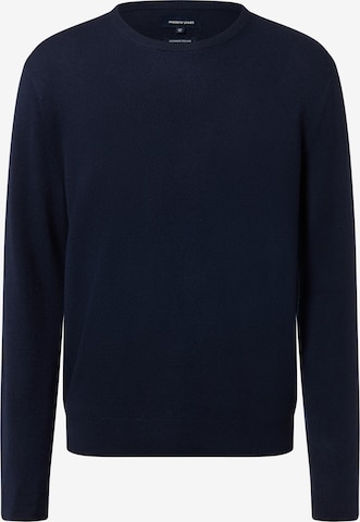 Pull-over Andrew James en bleu : devant