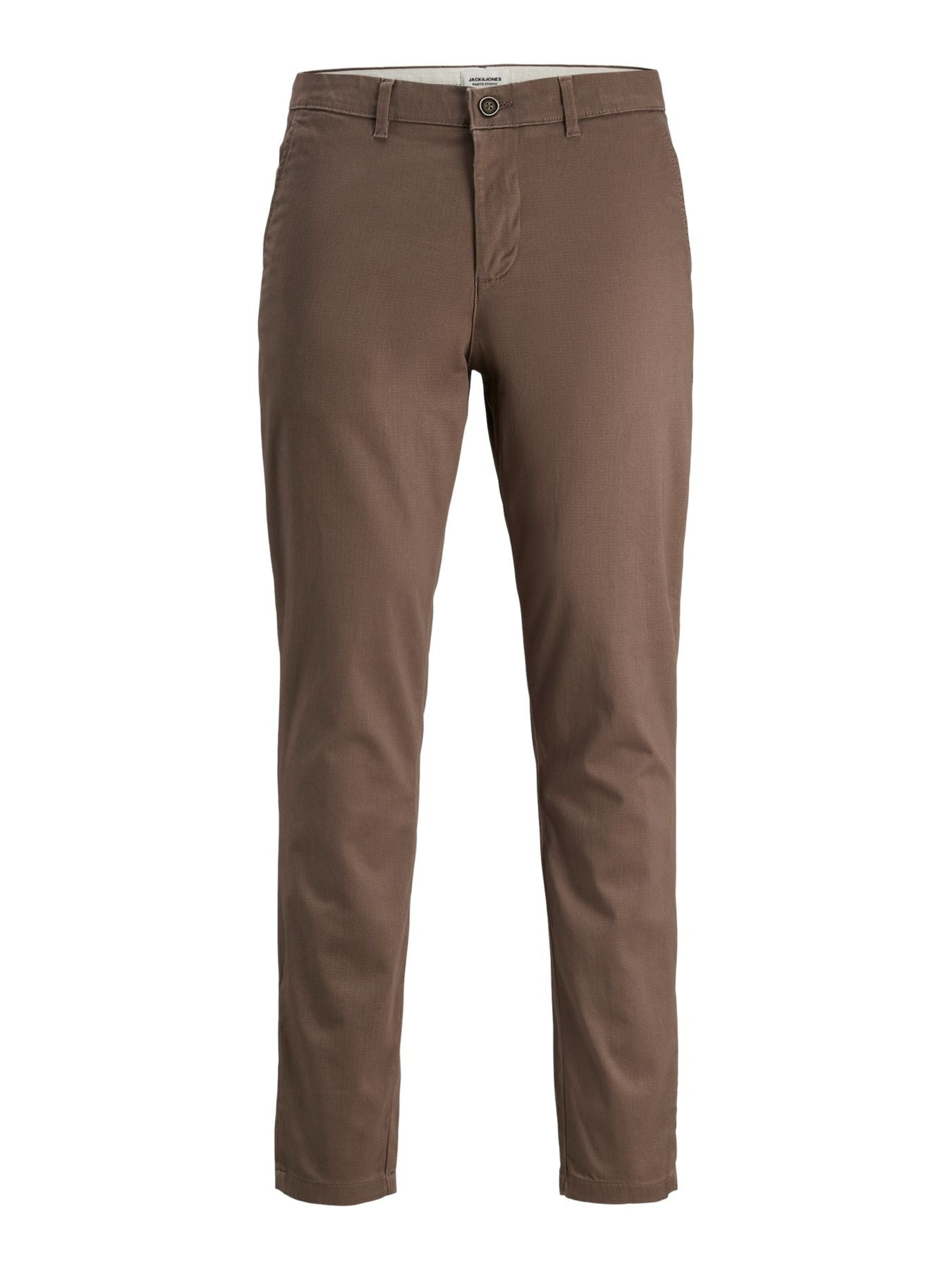 JACK & JONES Chino trousers '12258298' in 28/32 in Brown, Item view