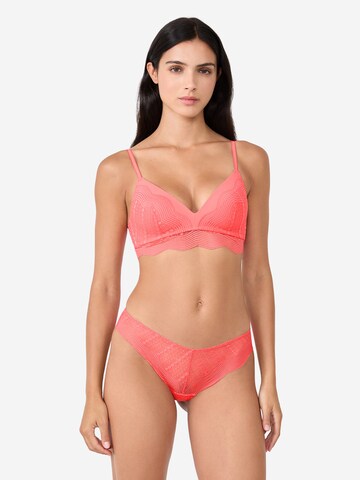 Triangolo Reggiseno 'ENVERGURE' di ETAM in arancione