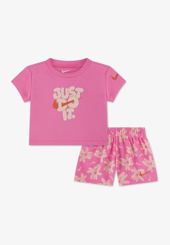 Nike Sportswear Strój do biegania 'BOLD PLAY' w kolorze różowy: przód