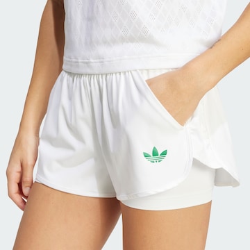 ADIDAS PERFORMANCE Regular Sporthose 'Pro' in Weiß