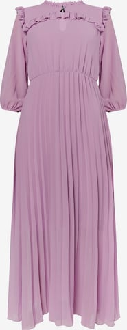 Robe faina en violet : devant