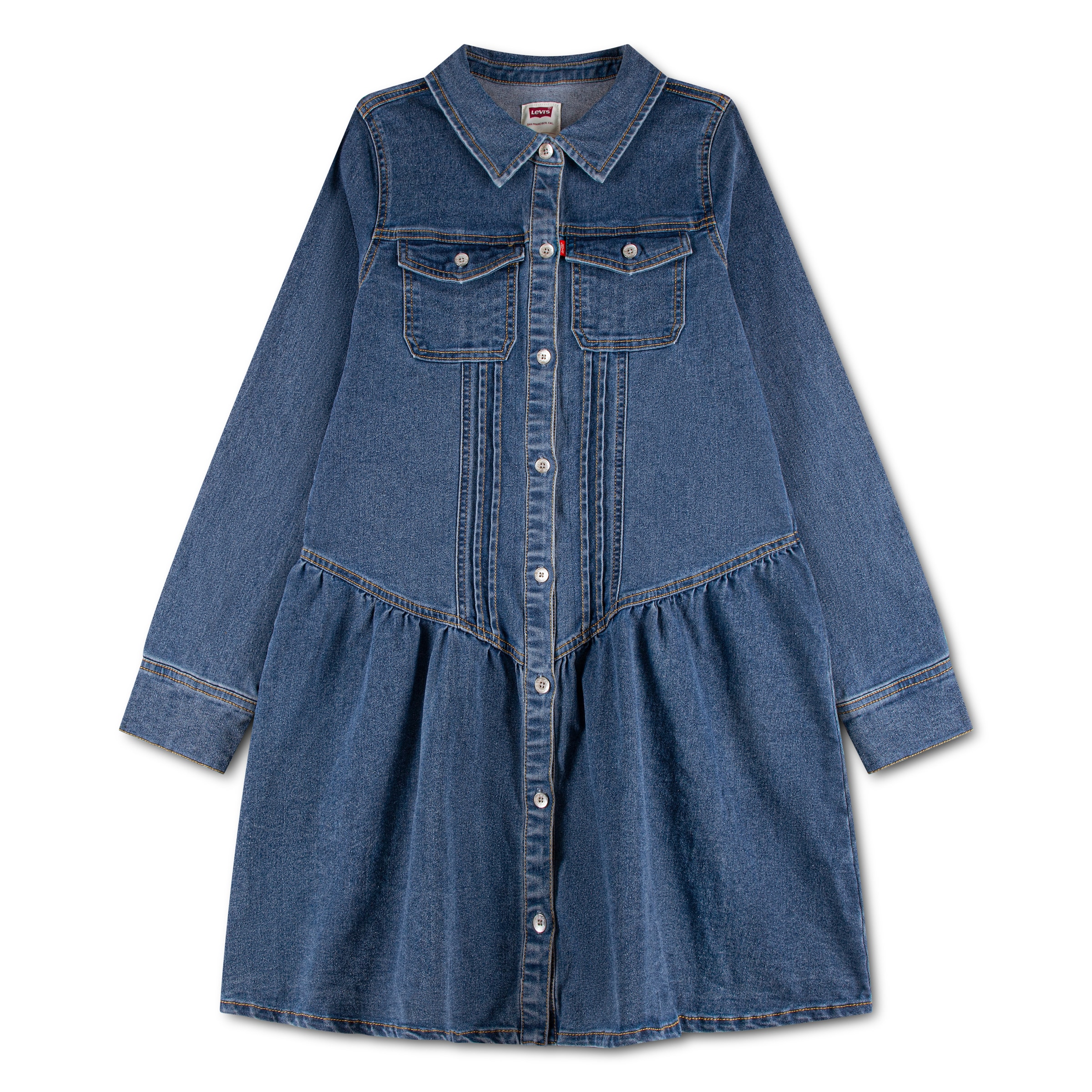 Levi's Kids Dress in 116 in Blue, Item view