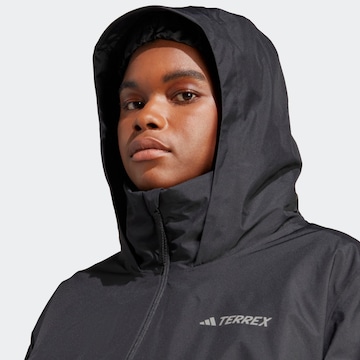ADIDAS TERREX Športna jakna | črna barva