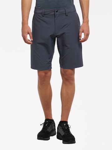 Haglöfs Regular Workout Pants 'Amfibious' in Blue: front