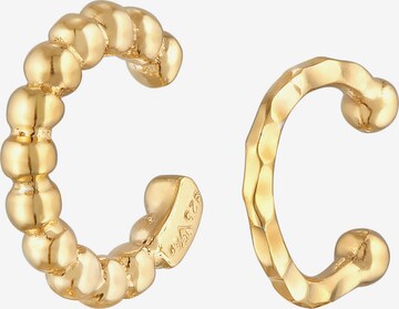 ELLI Earrings 'Kugel' in Gold: front