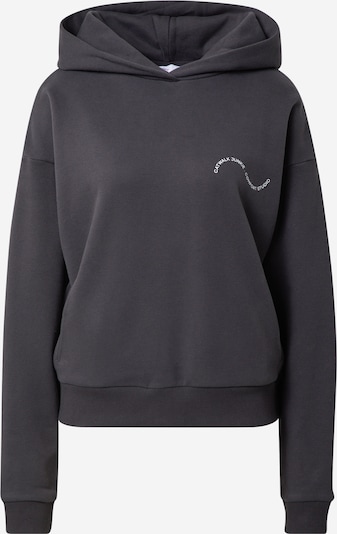 Bluză de molton 'THE NEW POWERSUIT' Comfort Studio by Catwalk Junkie pe negru / alb, Vizualizare produs