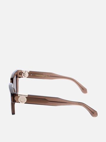 FERRAGAMO - Gafas de sol en marrón
