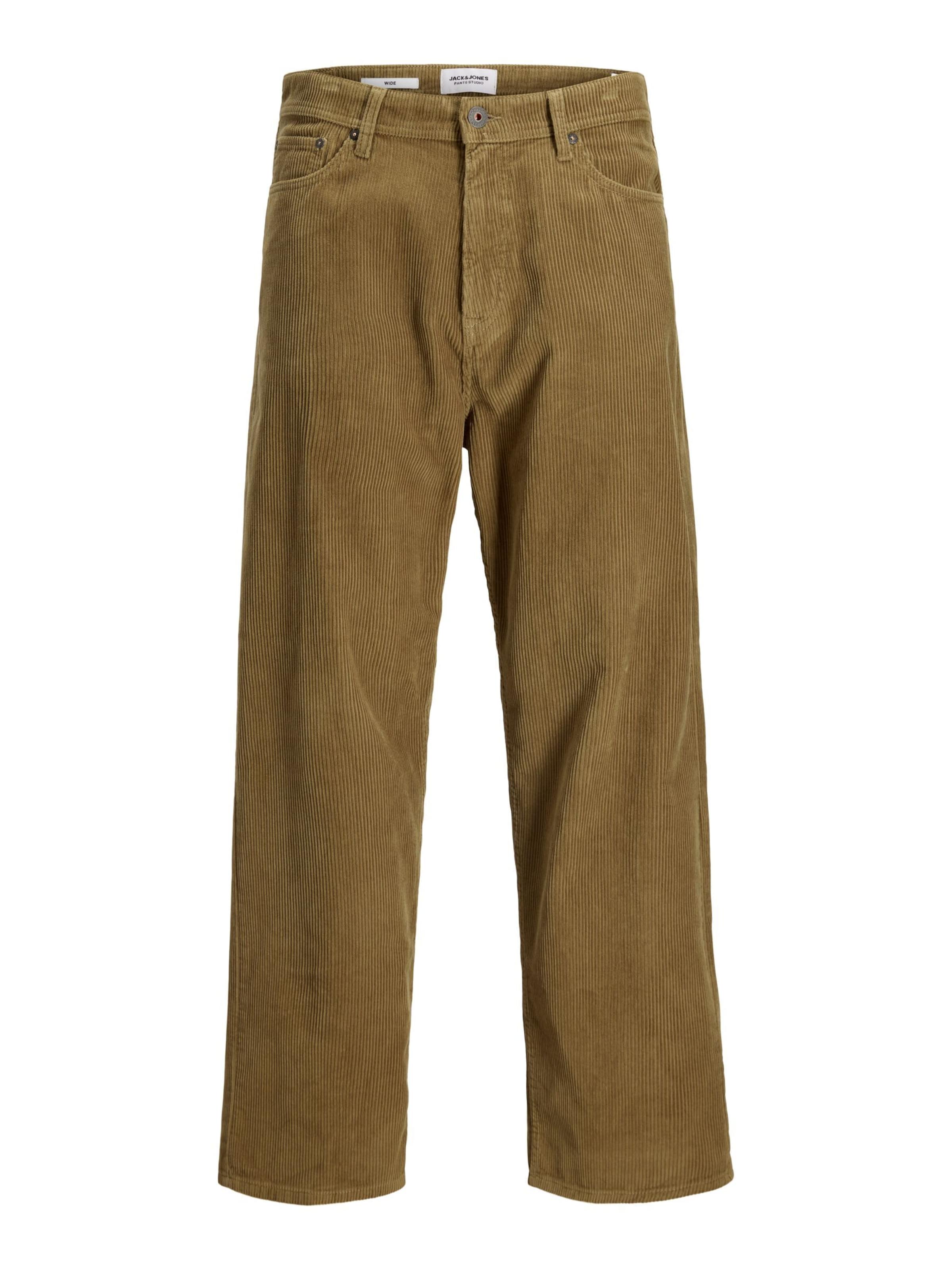 JACK & JONES regular Bukser 'JJ' i brun: forside