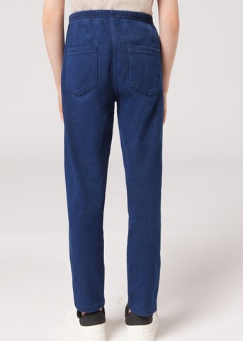 CALZEDONIA Skinny Jeggings in Blau