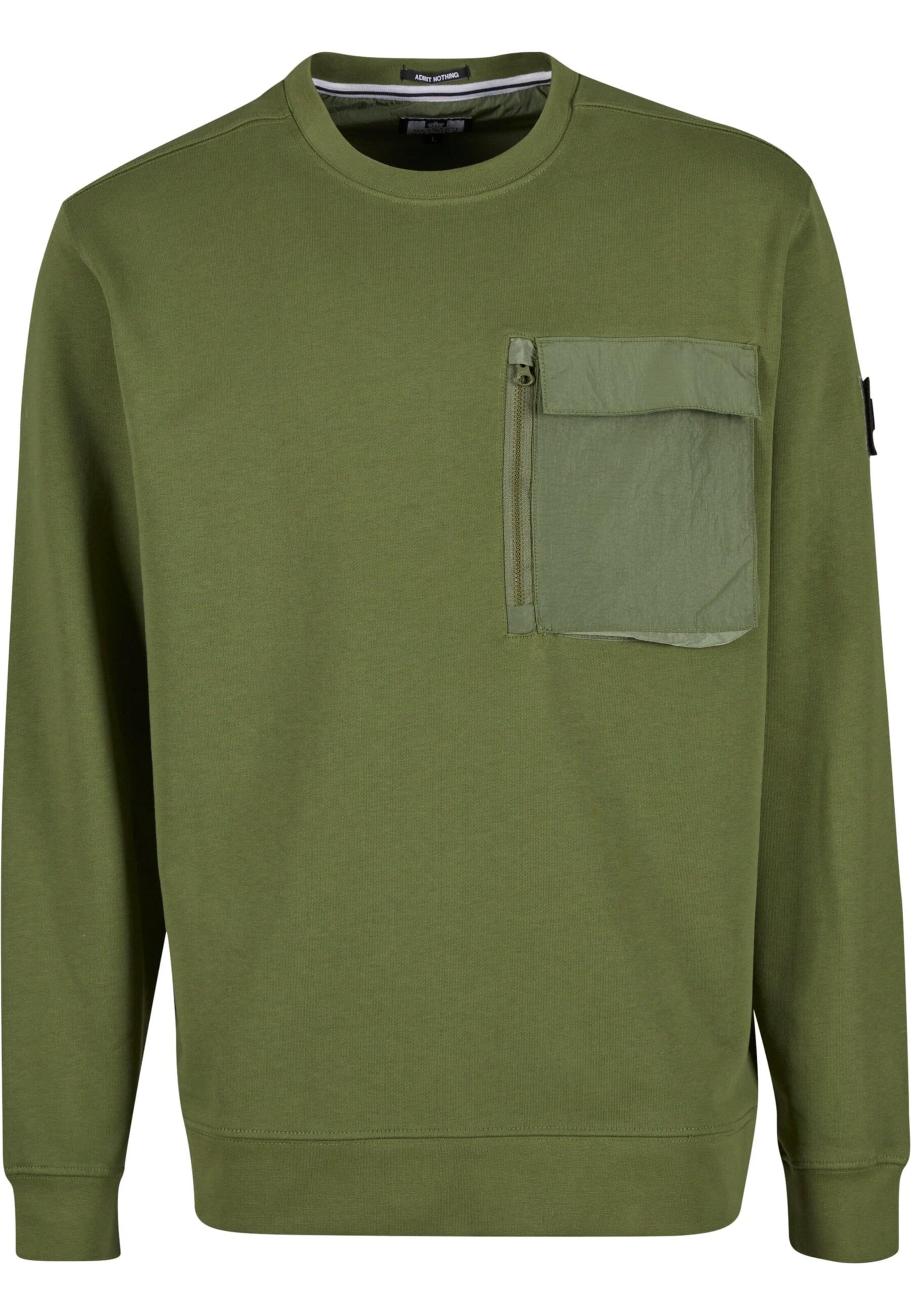 Weekend Offender Sweatshirt in Grün: Vorderseite