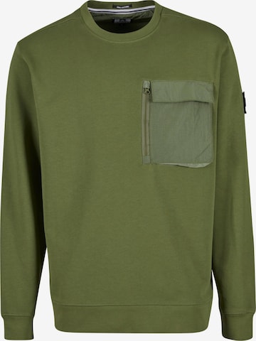Sweat-shirt Weekend Offender en vert : devant