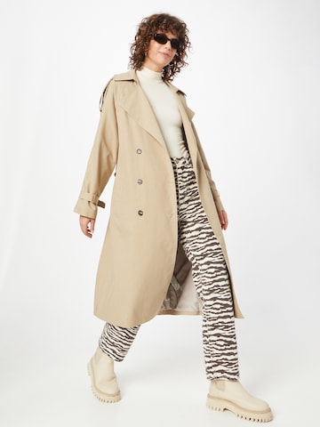 Grace & Mila Between-Seasons Coat 'Enguerran' in Beige