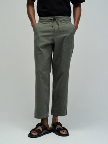 Salsa Jeans Regular Chino trousers in Green: front