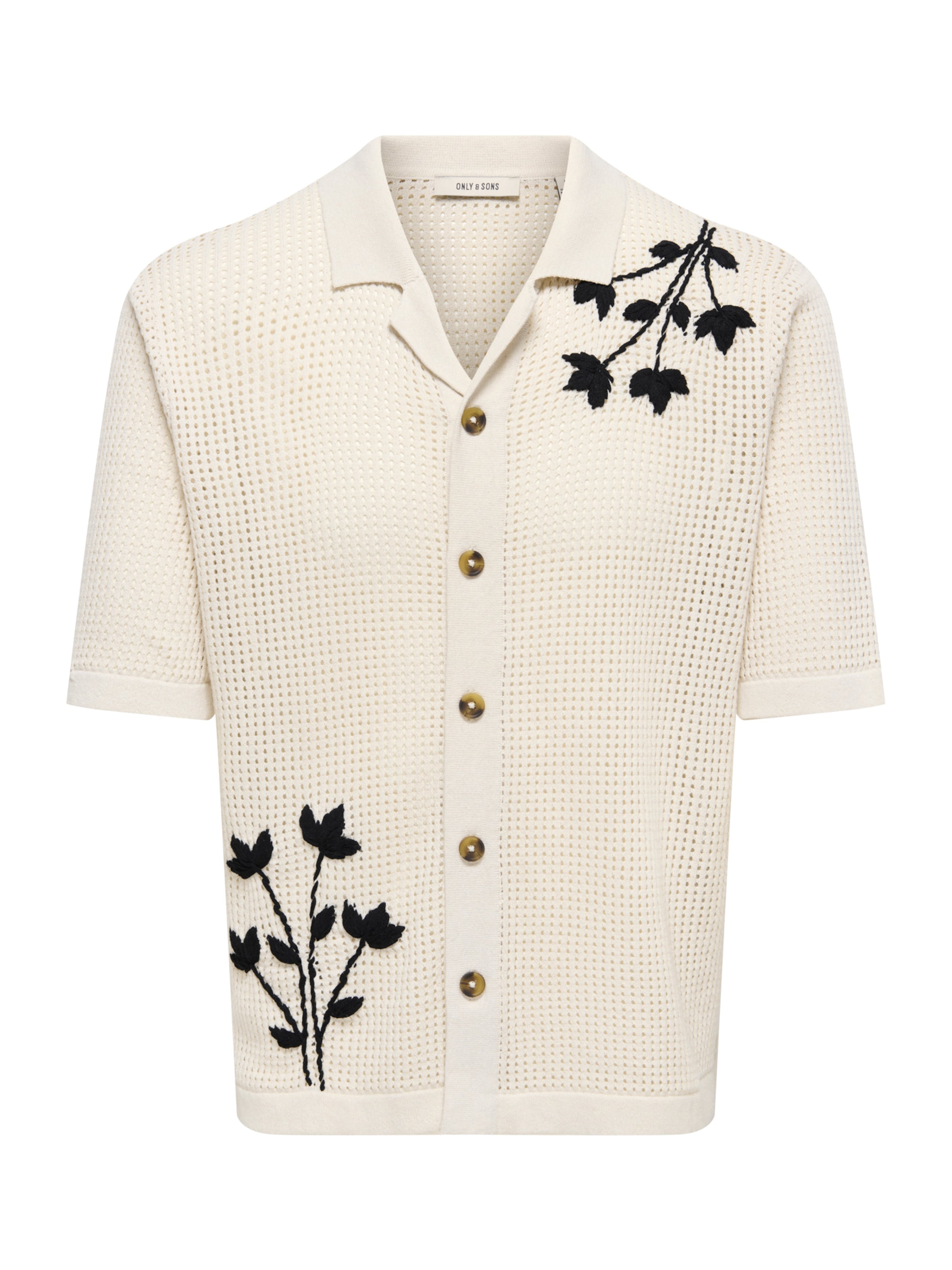 Only & Sons Knit cardigan 'ONSTEGAN' in Grey: front