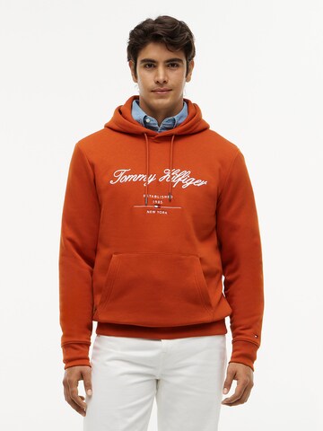 TOMMY HILFIGER Sweatshirt in Orange: front