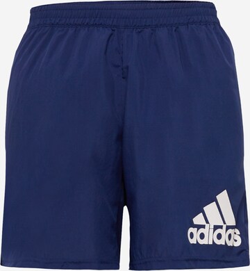 ADIDAS SPORTSWEAR Športne hlače 'Run It' | modra barva: sprednja stran