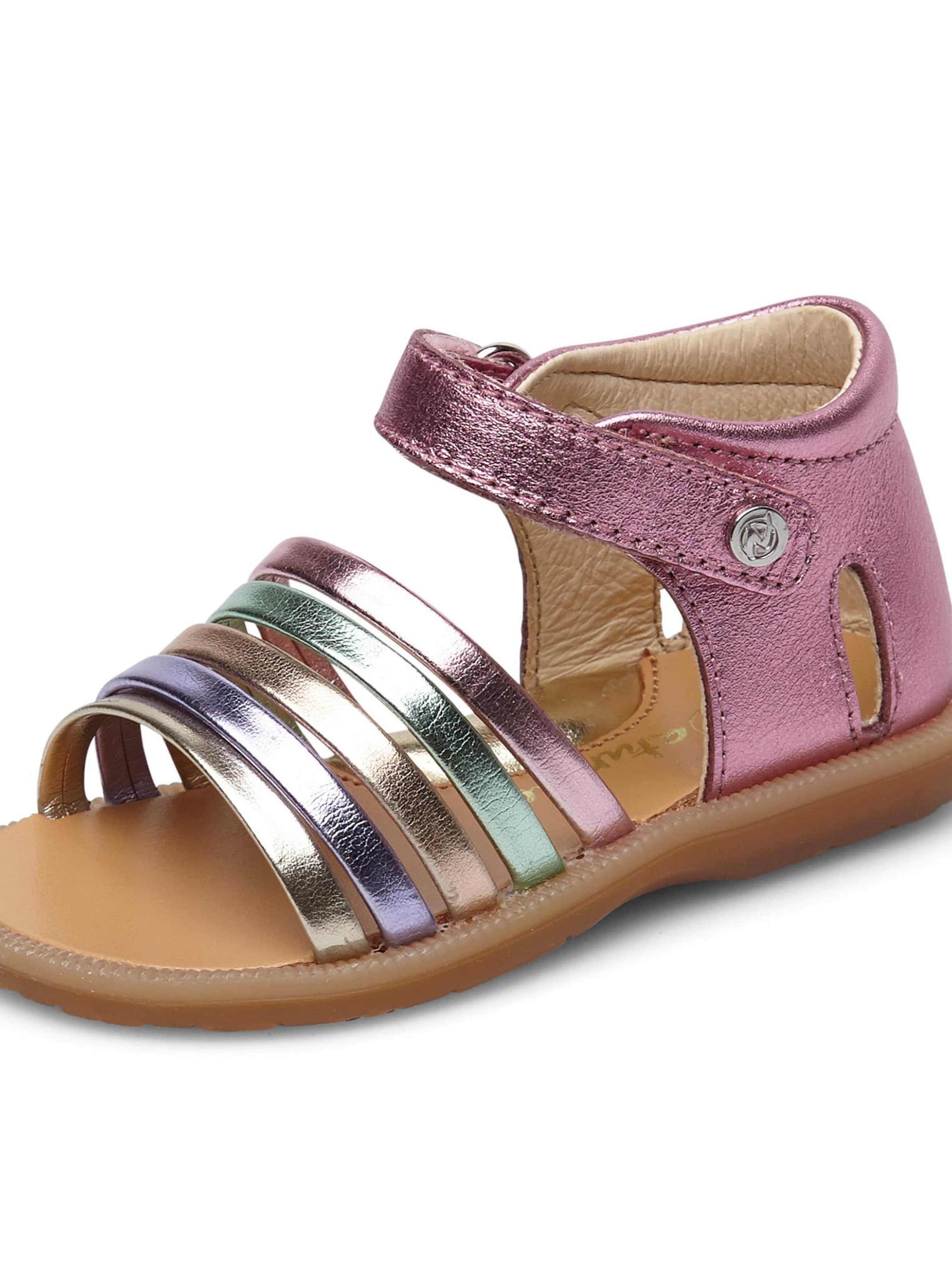 NATURINO Sandalen 'RUBINO' in Roze: voorkant