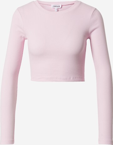 EDITED Shirt 'Oxana' in Pink: front