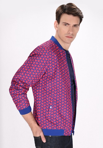 Mo ATHLSR Jacke in Blau: Vorderseite