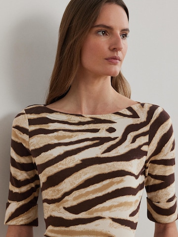 Lauren Ralph Lauren Petite Shirt 'JUDY' in Brown