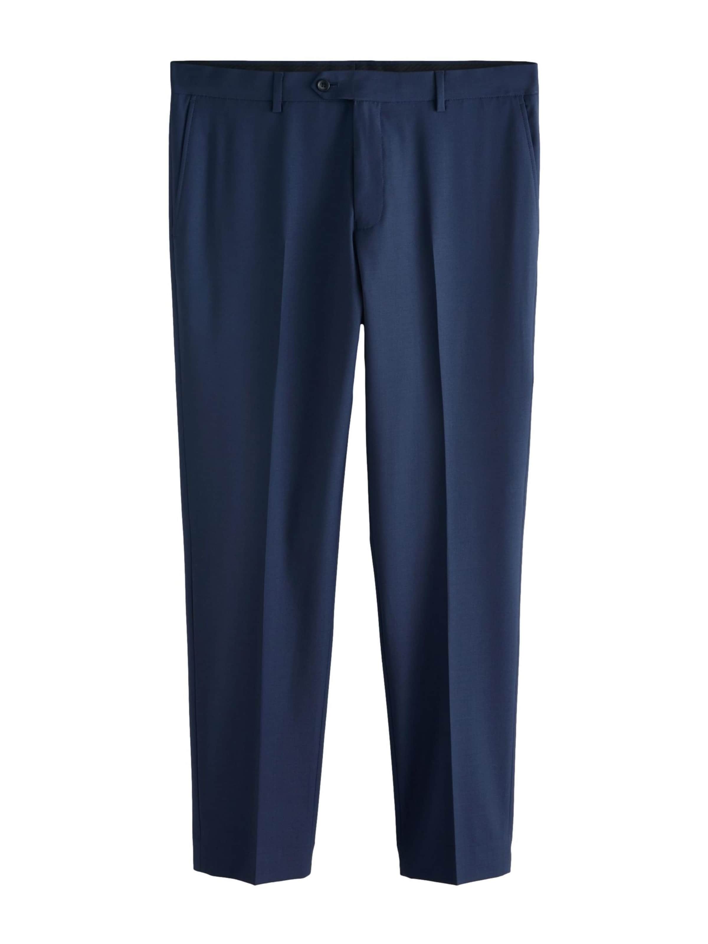 Regular Pantalon à plis Next en bleu : devant