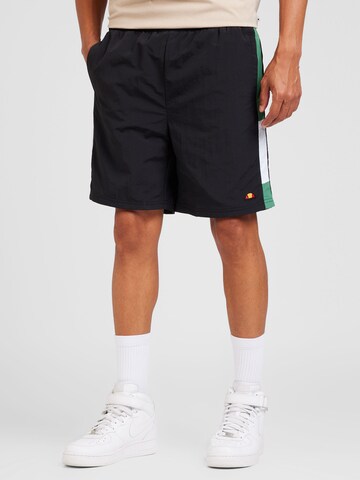 ELLESSE Loose fit Pants 'Tiaki 7' in Black: front