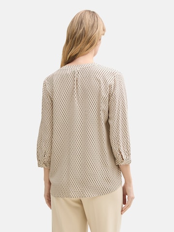 Chemisier TOM TAILOR en beige