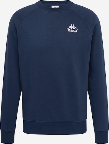 KAPPA Sweatshirt i blå: framsida