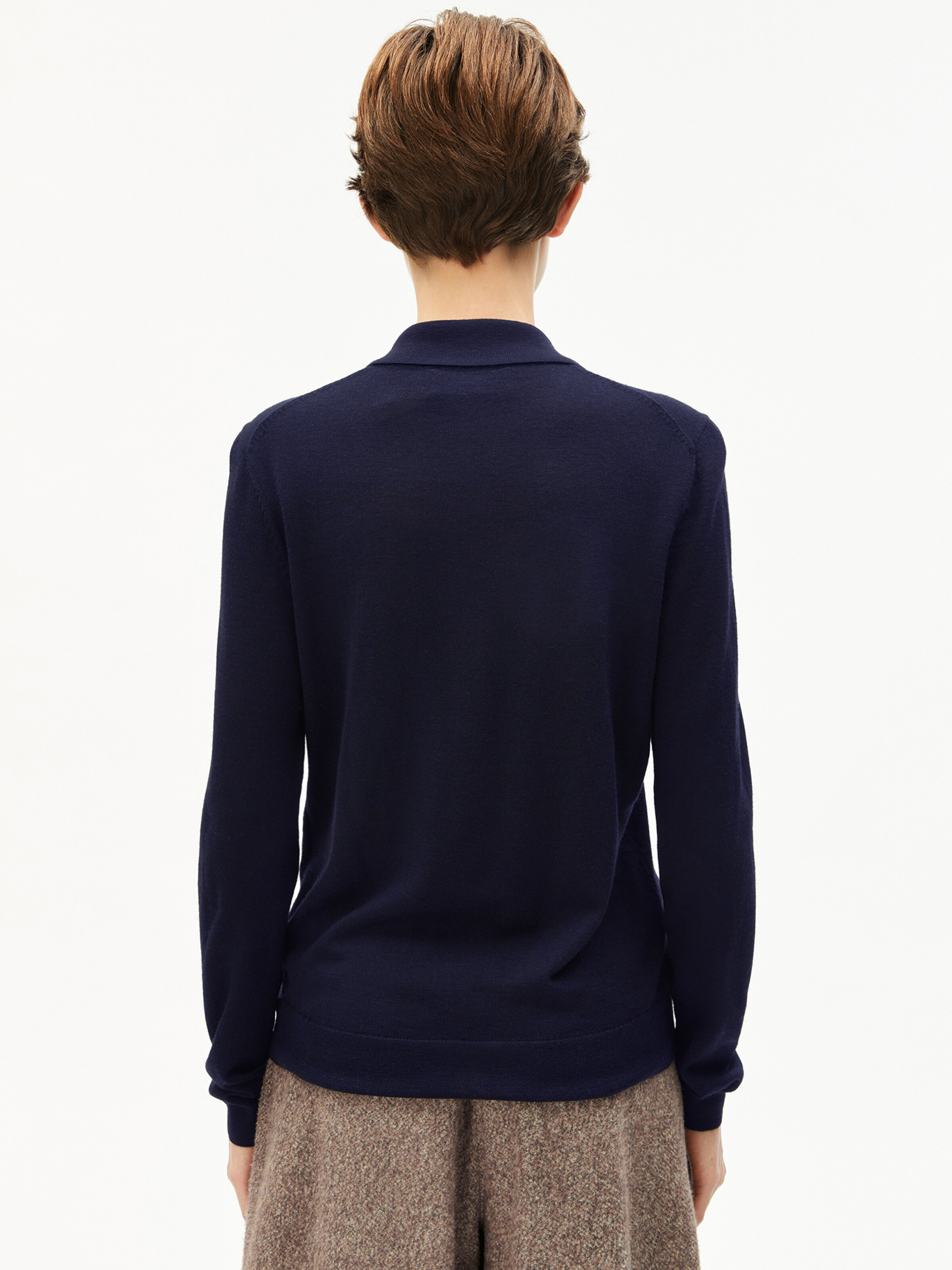 ARMEDANGELS Trui in Blauw: voorkant