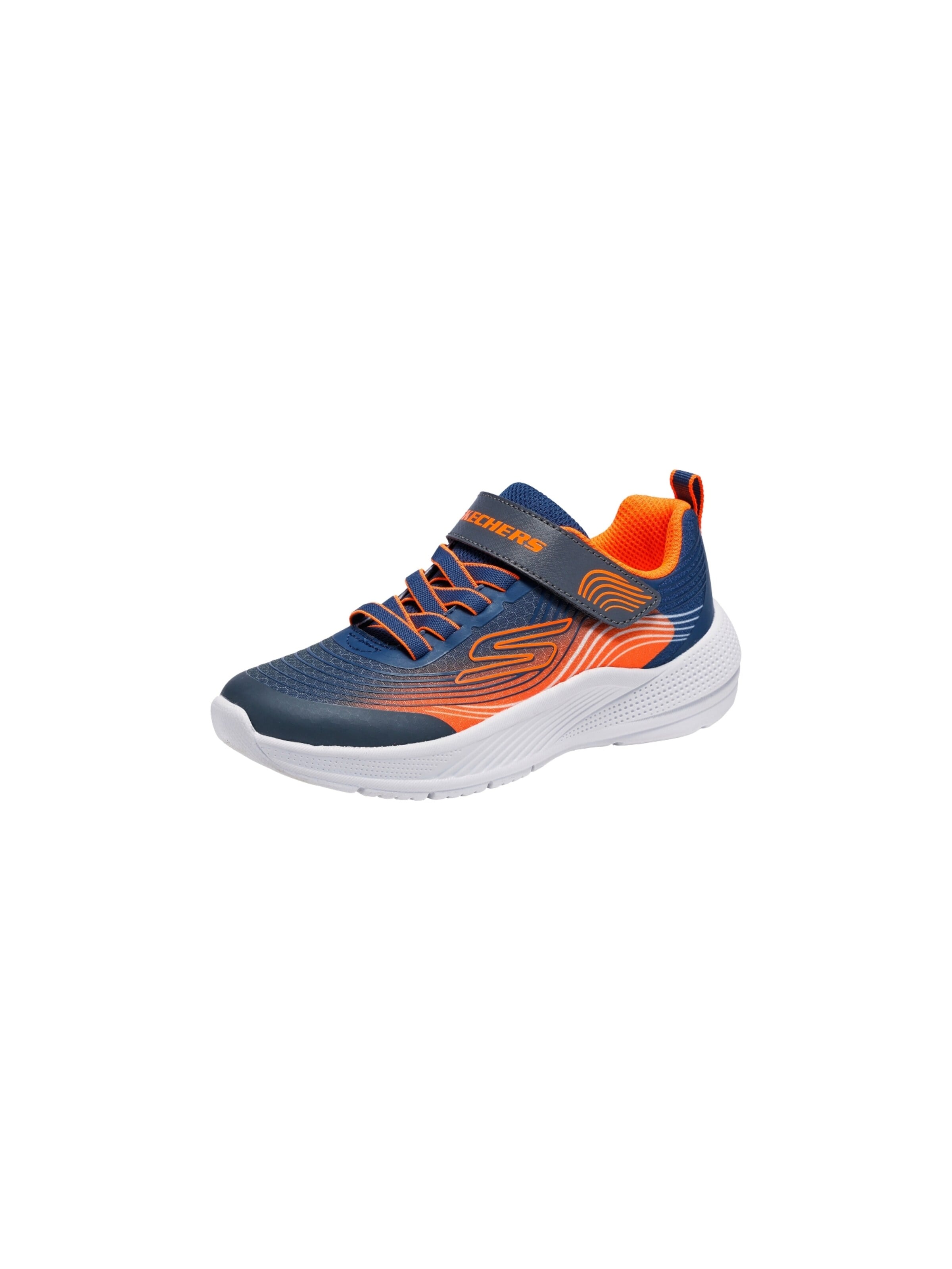 SKECHERS Sneakersy 'Junior-Sneaker mit Schnürung Microspec Advance' w kolorze niebieski