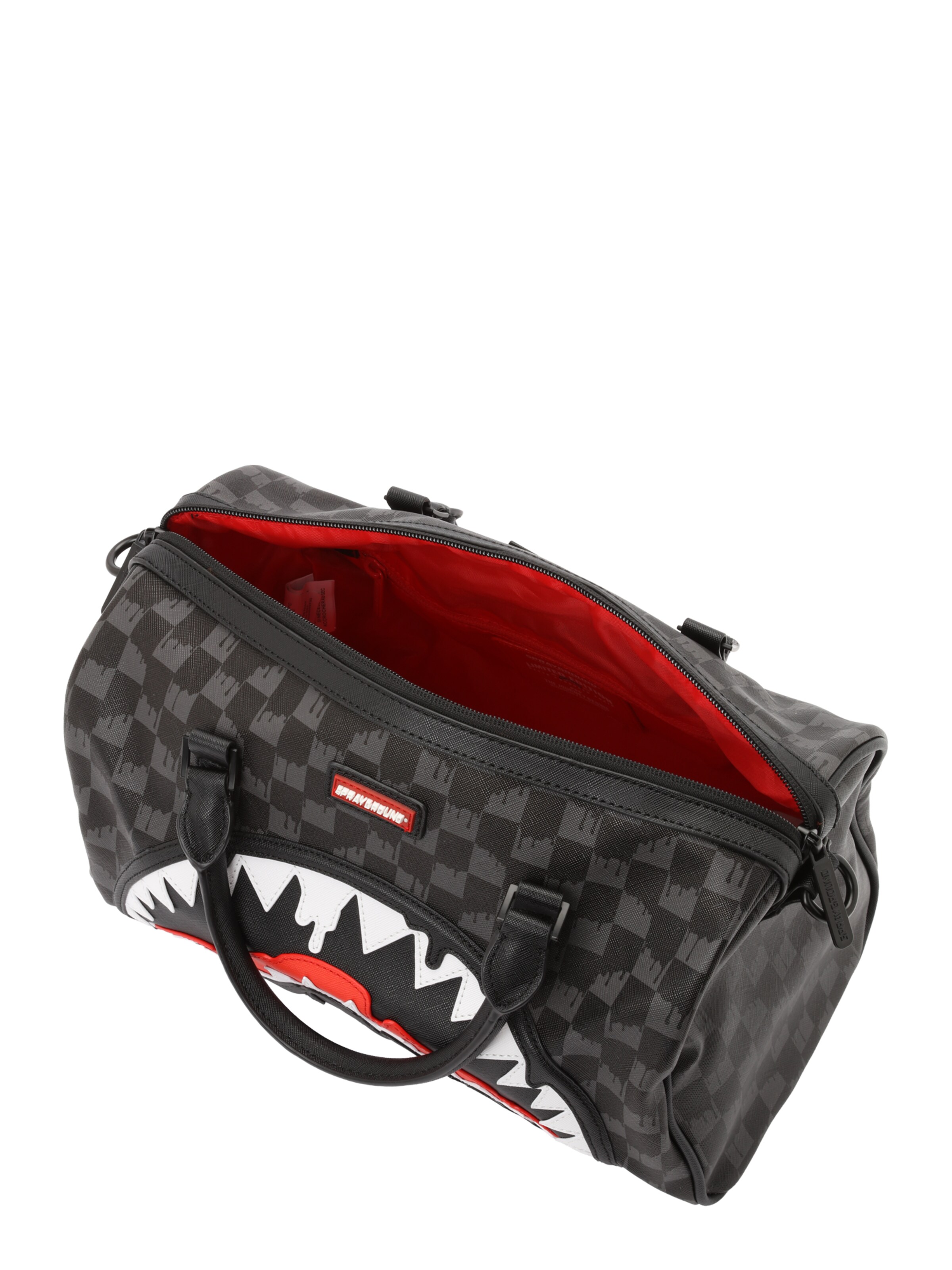 Borsa da viaggio 'DRIPPING SHARKS IN PARIS MINI DUFFLE' di Sprayground in nero
