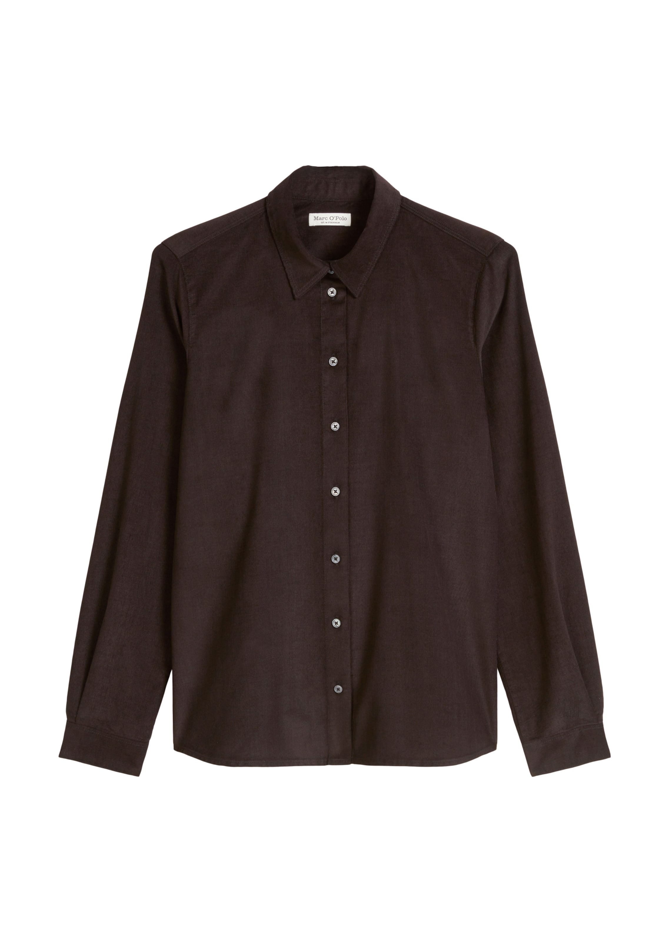 Marc O'Polo Blouse in Bruin: voorkant