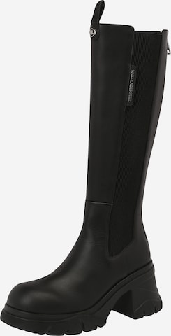 Karl Lagerfeld Stiefel 'BRIDGER' in Schwarz: predná strana