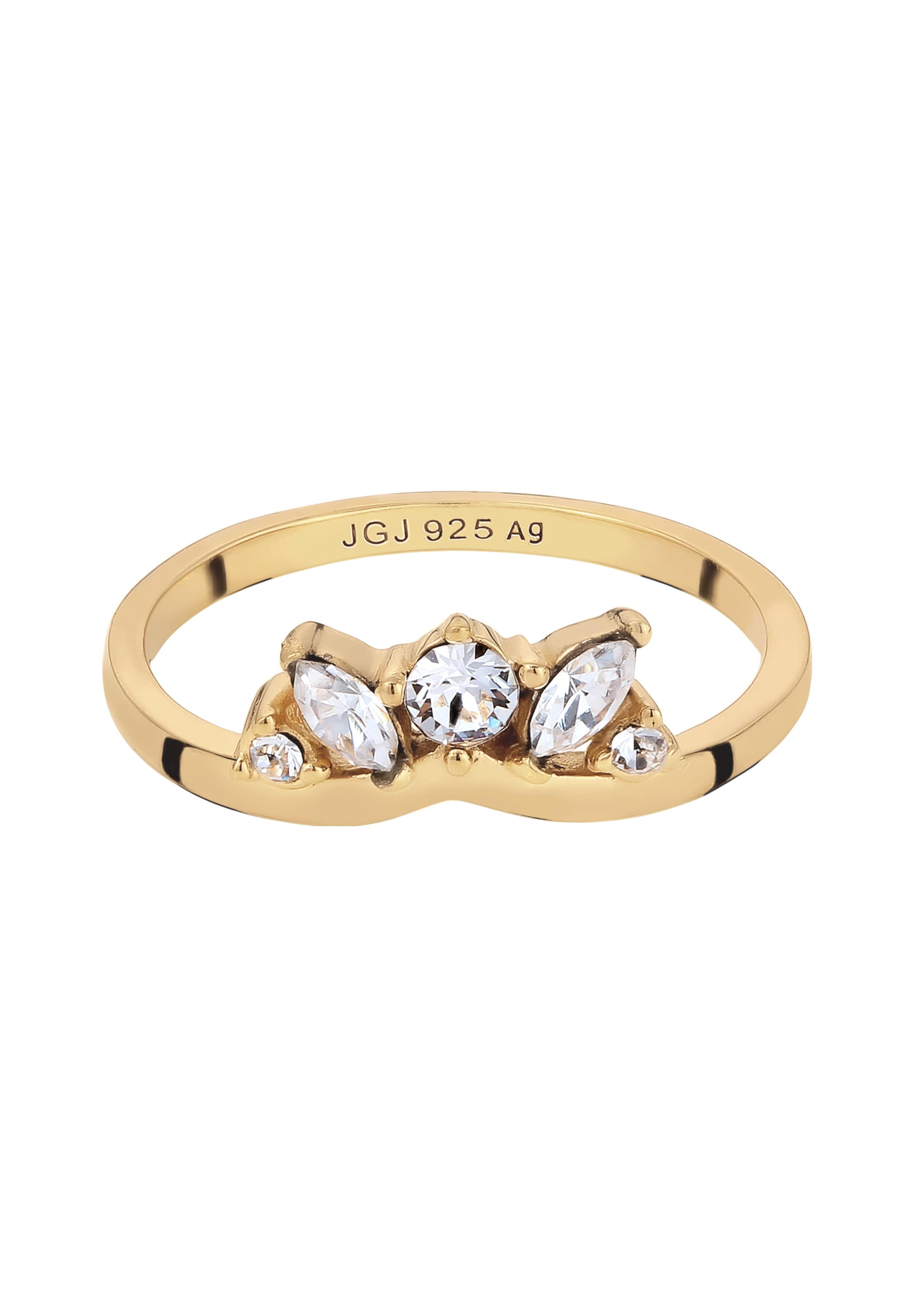 ELLI Ring 'Crown' in Gold